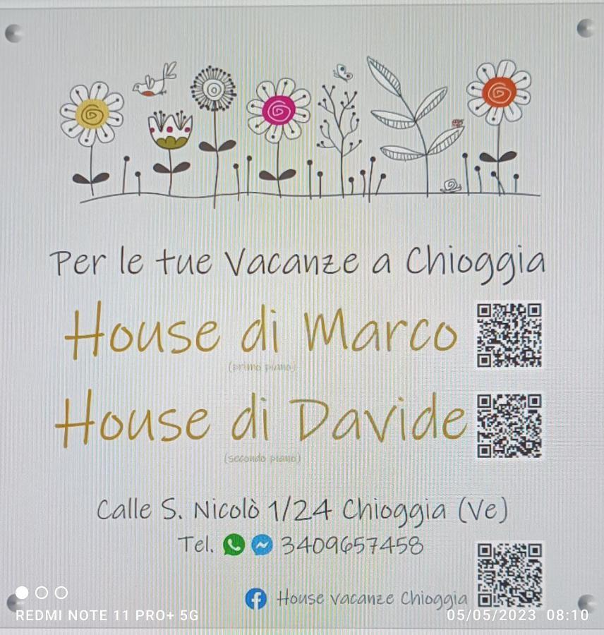 Chioggia House Di Marco Lejlighed Eksteriør billede